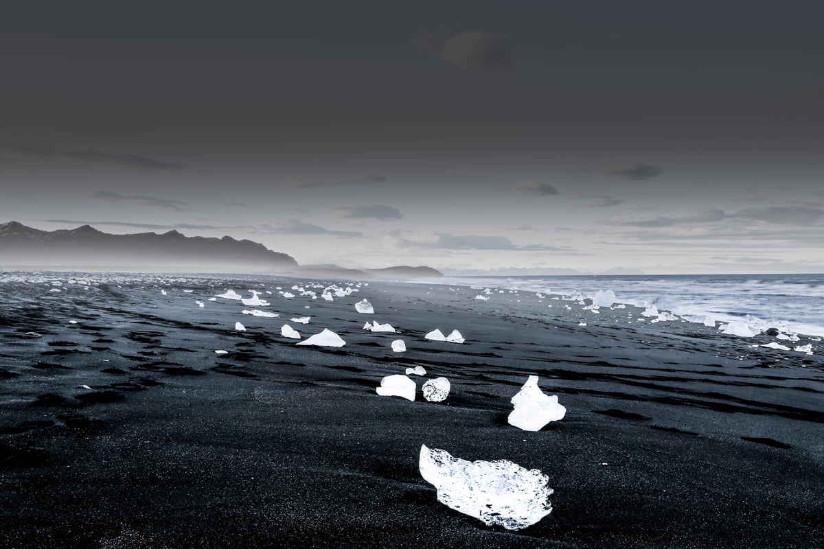 Diamond beach iceland