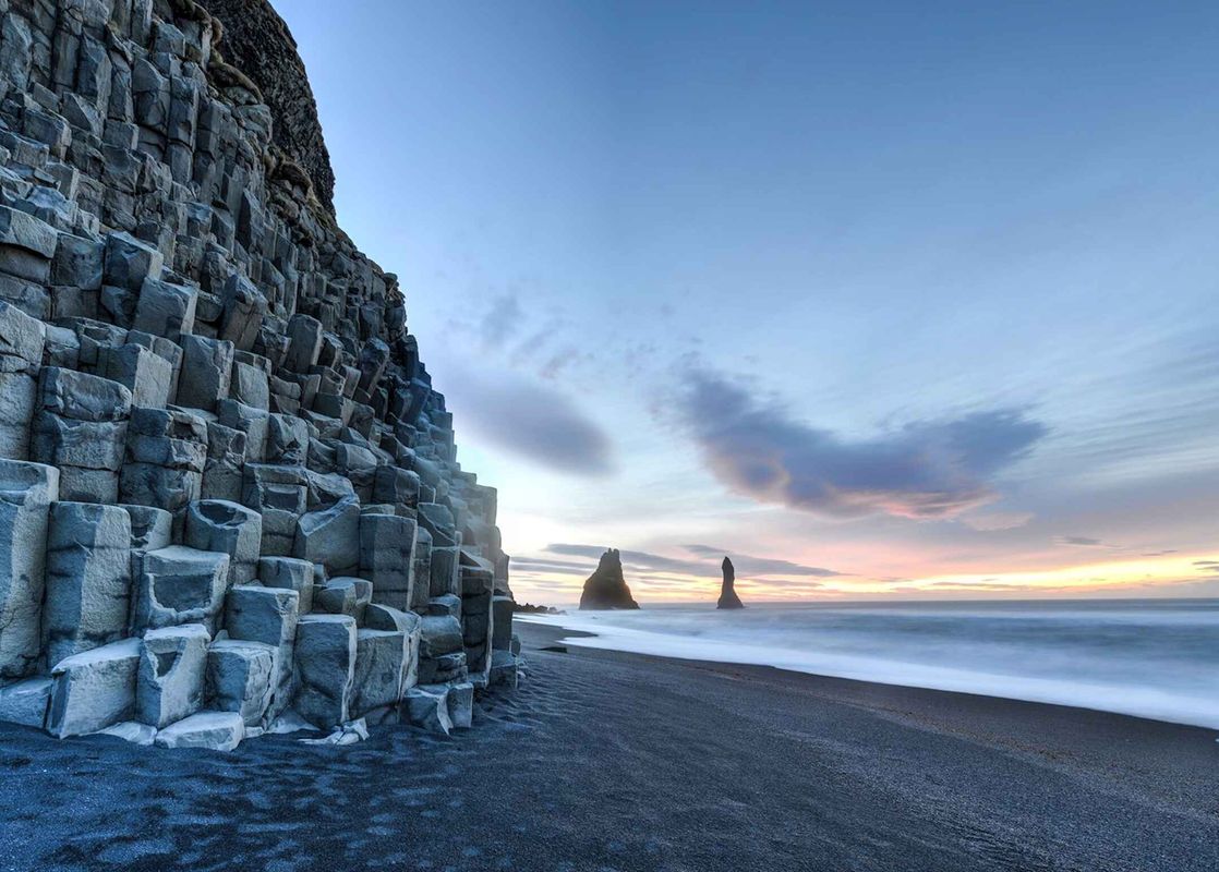 reynisfjara black sand beach