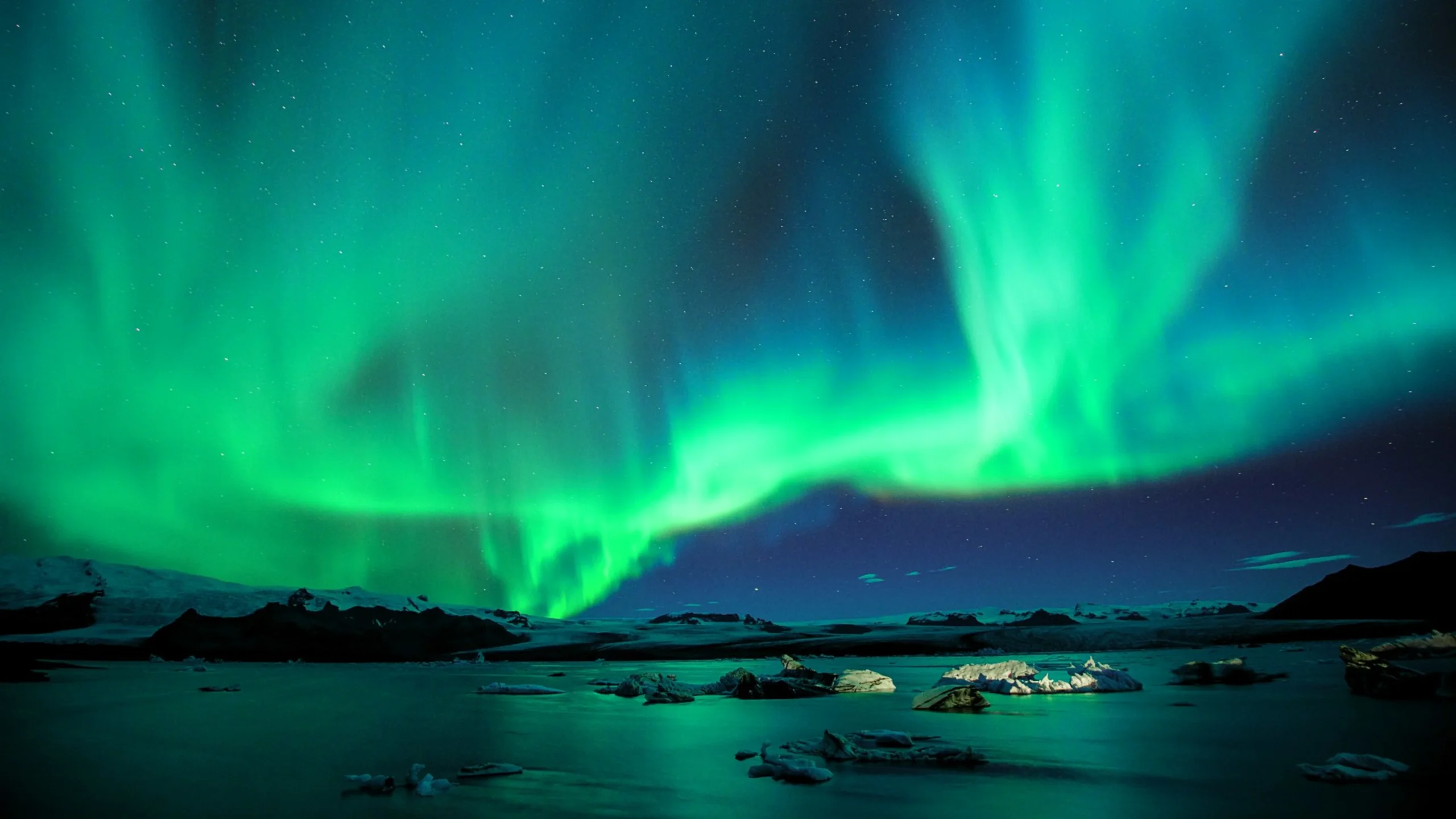 Northern lights iceland