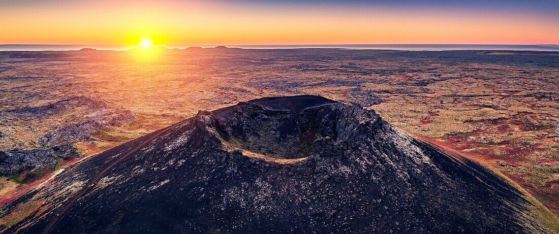 Saxhóll Crater snæfellsnes iceland