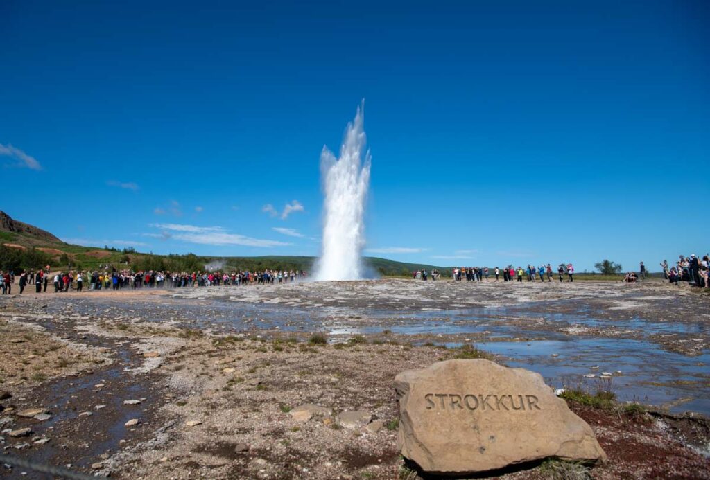 strokkur geysir iceland