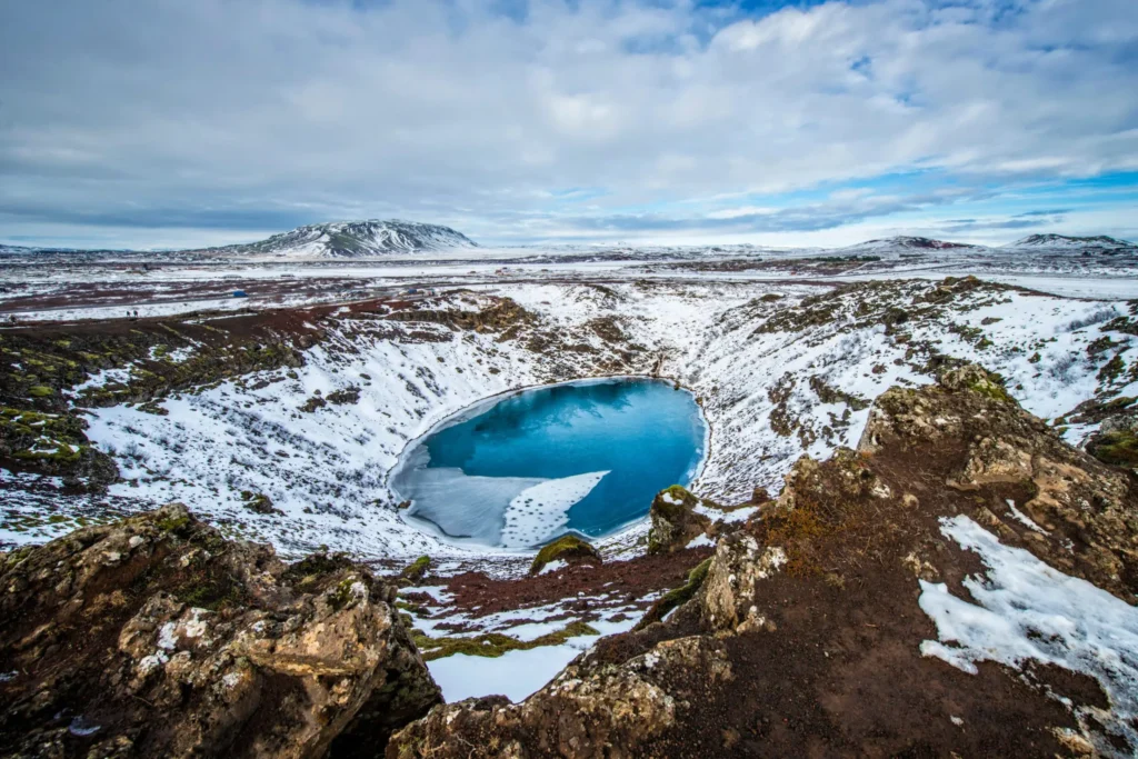 Kerið Crater golden circle iceland
