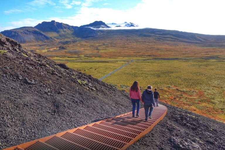 Saxhóll Crater snæfellsnes iceland