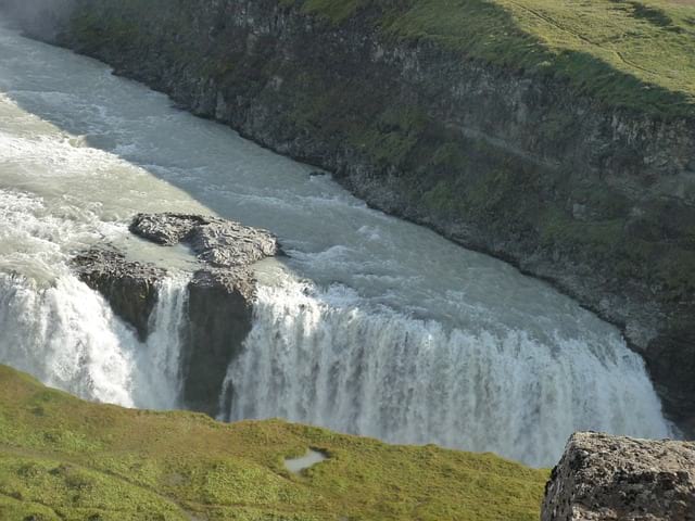 gullfoss in golden circle iceland