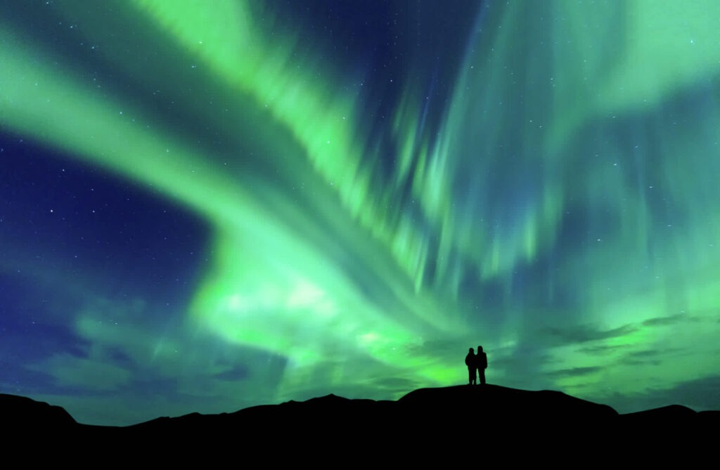 northern lights in iceland