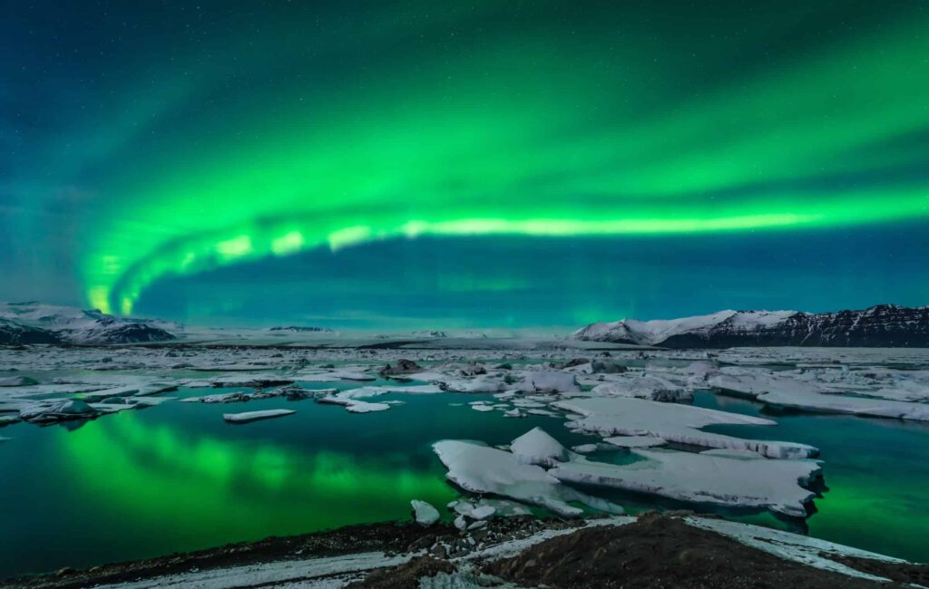 northern lights in iceland